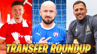 ANTONI SARCEVIC PADDY MADDEN KELSEY MOONEY  MORE  League Two Transfer Roundup  Week 1 [upl. by Ardnael]