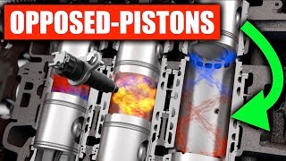 Opposed Piston Diesel Engines Are Crazy Efficient [upl. by Stephenson]