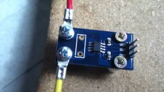 Using the ACS712 Hall Effect Current Sensor Module part 1 [upl. by Dlorag]