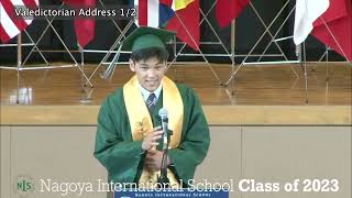 Class of 2023 Graduation  Valedictorian Address 12 [upl. by Rusel47]