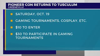 Pioneer Con returns to Tusculum University with something for all gamers [upl. by Robinetta985]