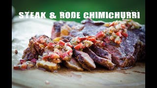 Steak met rode chimichurri  FireampFood TV [upl. by Circosta]