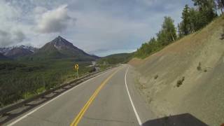 Scenic Drive along the Glennallen Highway Alaska [upl. by Eoj839]