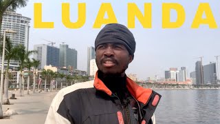 Ghana🇬🇭 to Angola 🇦🇴  Inside Luanda Angolas biggest City S3 E30 MOTORCYCLE ADVENTURE [upl. by Andie]