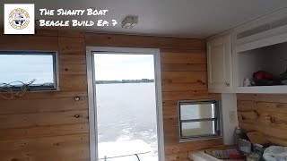 The Shanty Boat Beagle Build Episode7 She Floats And Runs [upl. by Cyprus758]