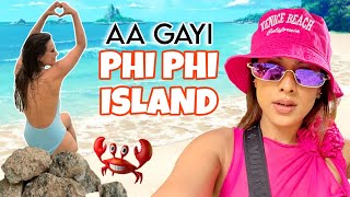 MADNESS in PHI PHI Island  VLOG 2  niasharma travel phiphiislands fullvlog travelvlog [upl. by Hands]