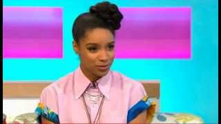 Lianne La Havas Interview Sunday Brunch 15th July 2012 [upl. by Nylyahs]