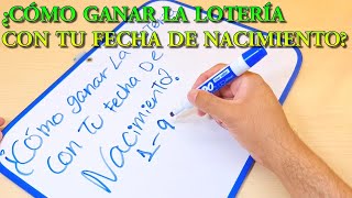 ¿Cómo ganar la lotería con tu fecha de nacimiento Conoce tus números de la suerte con tu fecha [upl. by Kingsbury]