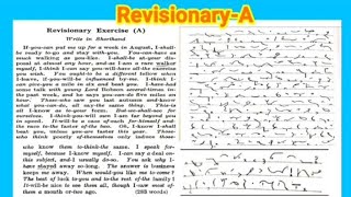 Revisionary A dictation 60 WPM English Pitman Shorthand [upl. by Neva]