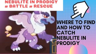 Prodigy Math Game  HOW to CATCH a Nebulite Storm Element Pet in Prodigy [upl. by Jordan]