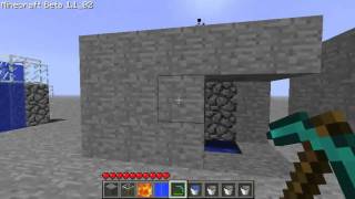 Cobblestone Factory  Compact Minecraft Cobblestone Generator [upl. by Hellene]