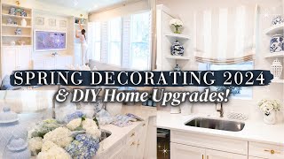 Decorate with Me🪻DREAMY SPRING DECORATING 2024  DIY HOME IDEAS [upl. by Artinad]