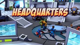 Super Hero Squad Online Helicarrier Headquarters Revealed [upl. by Adivad355]