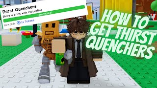 HOW TO GET THIRST QUENCHERS IN THE CLASSIC ROBLOX [upl. by Lohcin]