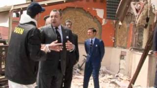 Marrakech le roi Mohammed VI sur les lieux de lattentat [upl. by Giddings834]