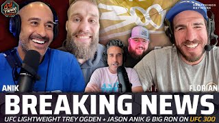 Breaking News in MMA with Kenny Florian amp Jon Anik  UFC Lightweight Trey Ogden  AampF EP475 [upl. by Adnerad569]