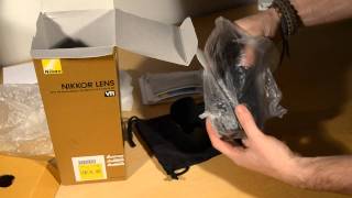 Nikon 70300 f45 56 VR Unboxing [upl. by Remled164]