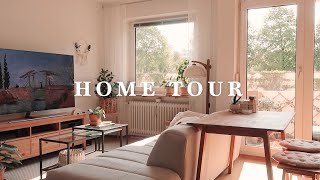 Home Tour  Cozy rental apartment in Munich Germany [upl. by Aisayn]