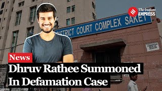 Delhi Court Issues Summons to Dhruv Rathee in Defamation Case Filed by BJP Leader [upl. by Esinej]