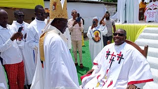 MESSE DINSTALLATION DE L’ABBÉ ALAIN LOEMBA MAKOSSO COMME CURE DE LA PAROISSE SAINTE THERESE [upl. by Menides203]