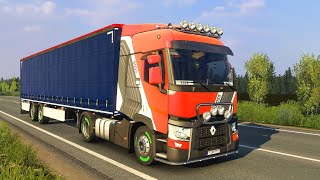 ETS2  TRUCKERSMP LIVE IVALO TO UMEA RENAULT TRUCK  LOGITECH G923  4K RESO GAMING [upl. by Emerej]