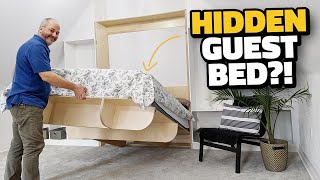 How to Build a Murphy Bed Cheap [upl. by Anahsirk220]