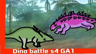 Dino battle s4 GA1 [upl. by Annor]