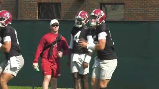 2024 Alabama Football Fall Camp Practice 4 [upl. by Tnahs336]