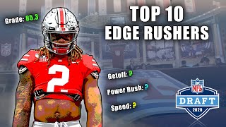 Top 10 EDGE Rushers In The 2020 NFL Draft [upl. by Aticilef464]