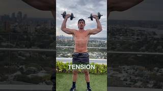 How I Build Muscle With Slow Tempo Reps 💪🏼 311 Tempo for the win Comment if this was helpful 😊 [upl. by Aloin]