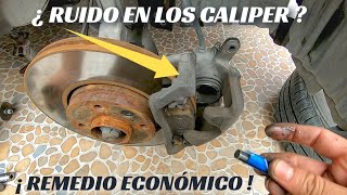 Golpeteo en caliper  Eliminar ruido en caliper ó mordazas muy fácil y económico [upl. by Ettenom]