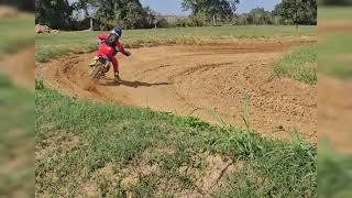 Putting in seat time dirtbike YZ65 motocross [upl. by Aeila847]