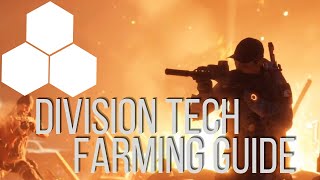 Division Tech Farming Guide  The Division 1 in 2024 [upl. by Alleciram]