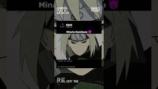 Minato Namikaze 😈🔥 anime naruto [upl. by Aiuqcaj]