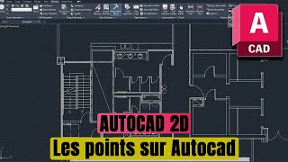 Les points sur Autocad [upl. by Ahens]