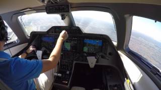 Phenom 100 Takeoff and Landing [upl. by Charla]