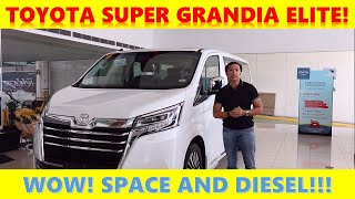 Toyota Hiace Super Grandia Elite Review and Drive [upl. by Philo]