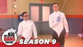 Funny Moments from Season 9  The Big Bang Theory [upl. by Conlen]