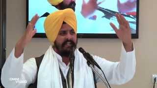 Sarbjit Singh Dhunda at Gurdwara Singh Sabha Grand Opening Day Fresno CA 2014 [upl. by Dorsy]