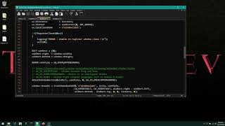 2 Making an API  ThatLib  WIN32 Window [upl. by Nilra364]