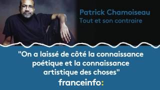 Patrick Chamoiseau  quotOn a laissé de côté la connaissance poétique des chosesquot [upl. by Nnyllatsyrc]