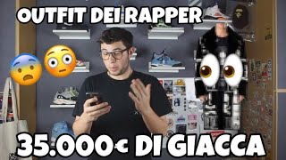 QUANTO COSTA LOUTFIT DEI RAPPER 35000€ DI GIACCA [upl. by Luahs]