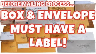 How To be Properly Prepared when Mailing or Shipping Letter and Package using Post Office Service [upl. by Tubb]