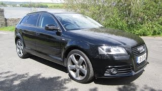 Review amp Test Drive 2013 Audi A3 Sportback S Line Black Edition [upl. by Dorman]