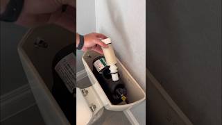 Fixing A Pressure Assist Toilet plumbing shorts [upl. by Llecrad]