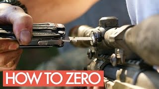 How to Zero a Rifle Scope Beginners Guide Part OneClassroom Phase [upl. by Knapp]