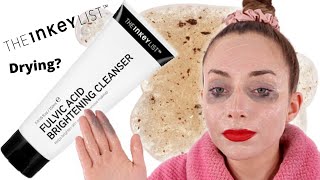 The Inkey List Fulvic Acid Brightening Cleanser Review  It doesnt brightens [upl. by Llertrac]