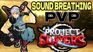 Sound breathing PVP Remastered l Project slayers [upl. by Uis615]