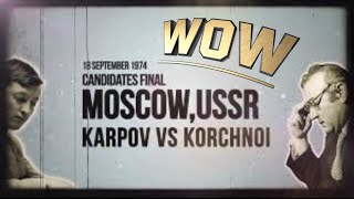 KTO WYGRA TURNIEJ KANDYDATÓW 1974  Anatolij Karpow vs Wiktor Korcznoj [upl. by Yttiy583]