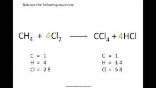 Balancing Chemical Equations  Chemistry Tutorial [upl. by Aikkin331]